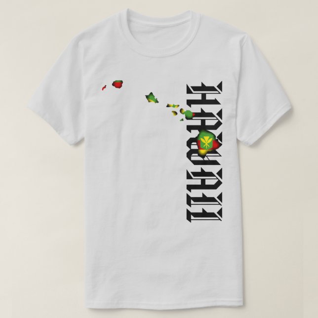 KANAKA MAOLI HAWAII ÖARNA BLK T SHIRT (Design framsida)