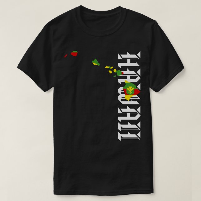 KANAKA MAOLI HAWAII ÖARNA T SHIRT (Design framsida)