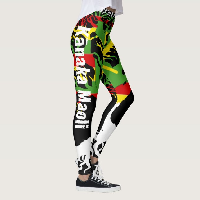 Kānaka Maoli ROOTS Leggings (Höger)