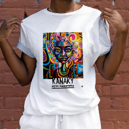 Kanaky street art, Nouvelle-Calédonie, art urbain T Shirt