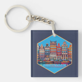 Kanal Amsterdam Nederländerna Europa