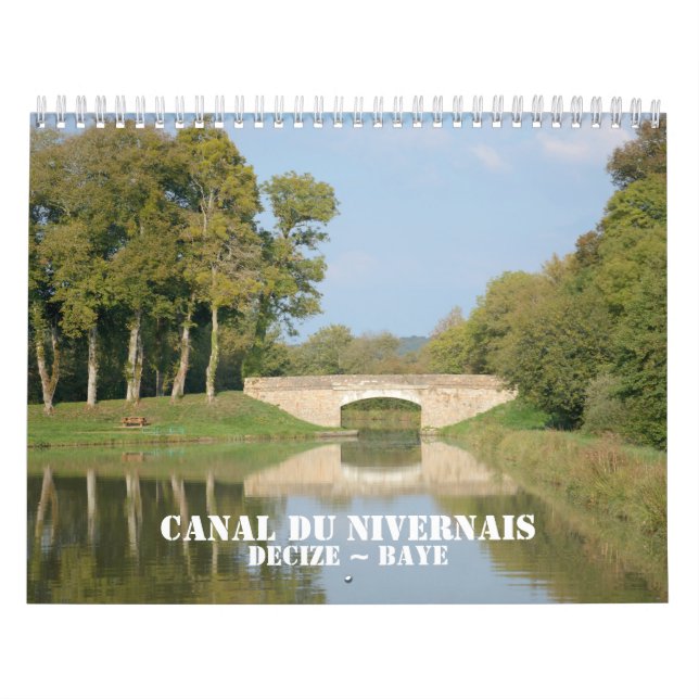 Kanal du Nivernais 2016 Kalender (Omslag)