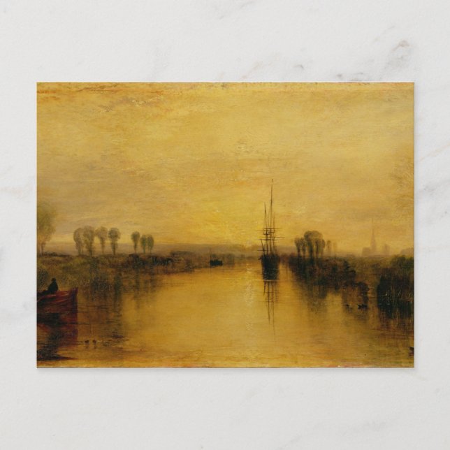 Kanal för Joseph Mallord William turner | Vykort (Framsida)