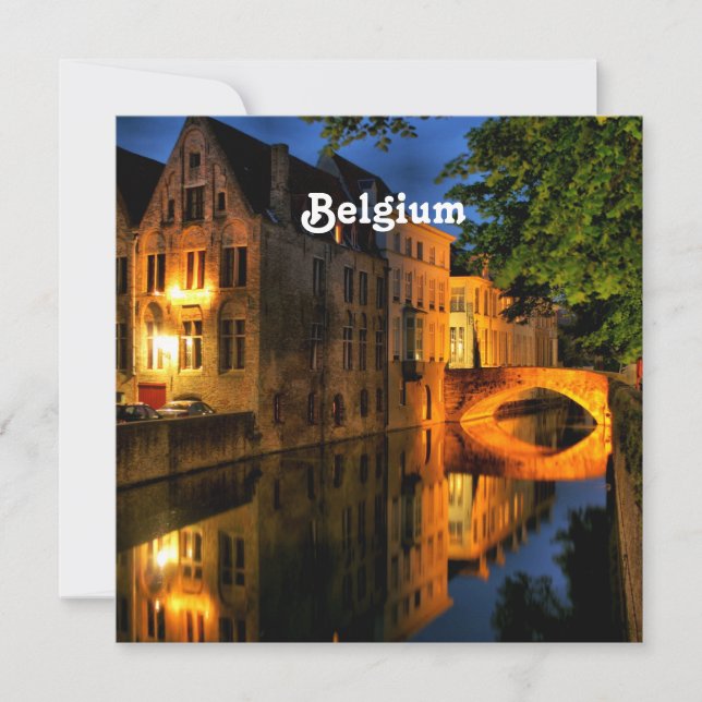 Kanal i Belgien (Framsida)