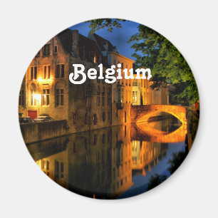 Kanal i Belgien Magnet