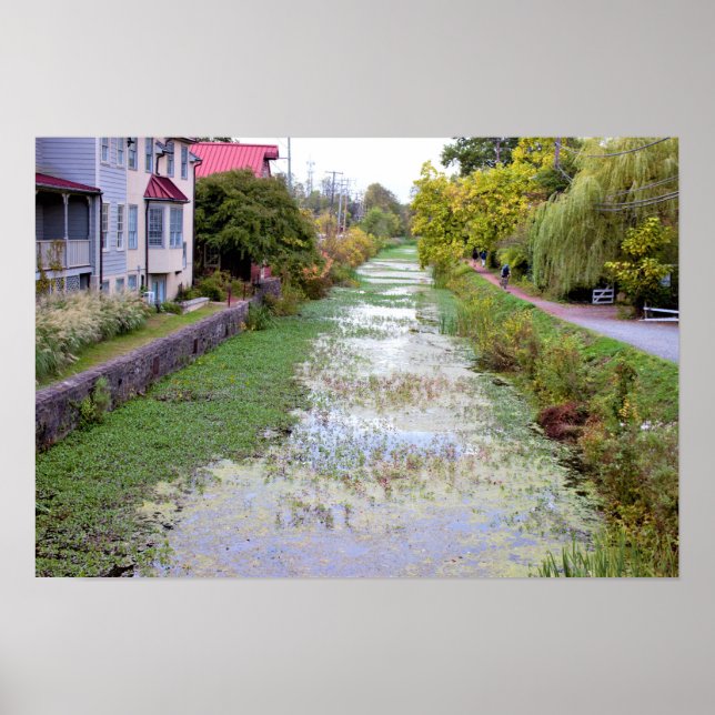Kanal i New Hope Pennsylvania Poster (Framsidan)
