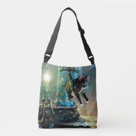 Kanal - katt: Kroppssäck Axelväska