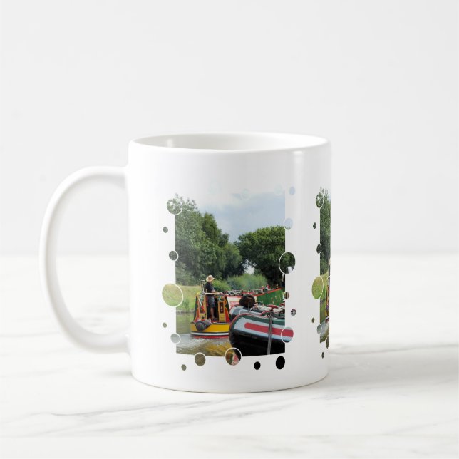 KANALBÅTAR KAFFEMUGG (Vänster)