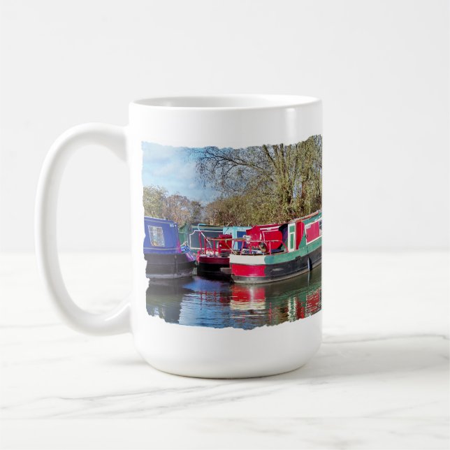 KANALBÅTAR KAFFEMUGG (Vänster)