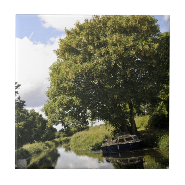 Kanalbåtar Kakelplatta (Framsidan)