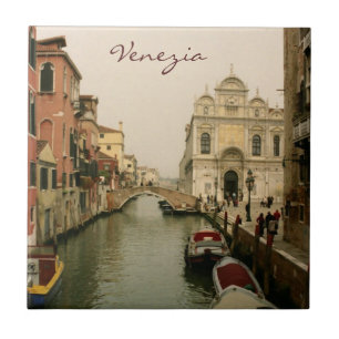 Kanalen av Venedig Trivet belägger med tegel Kakelplatta