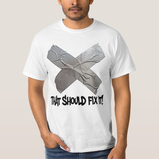 Kanalen Tape bör fixa det T Shirt (Framsida)