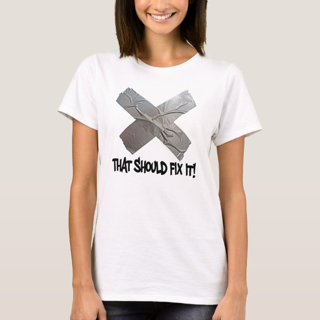 Kanalen Tape bör fixa det T-shirt (Framsida)