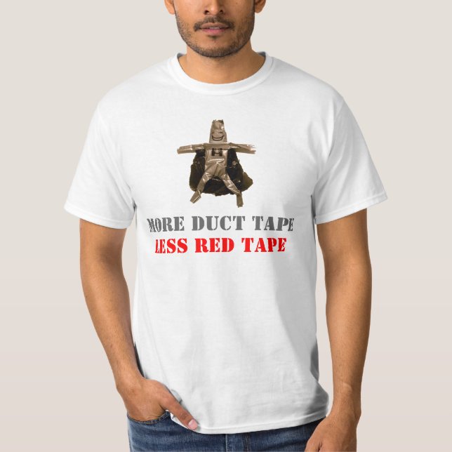 Kanalen tejpar den toppna hjälten tee shirt (Framsida)