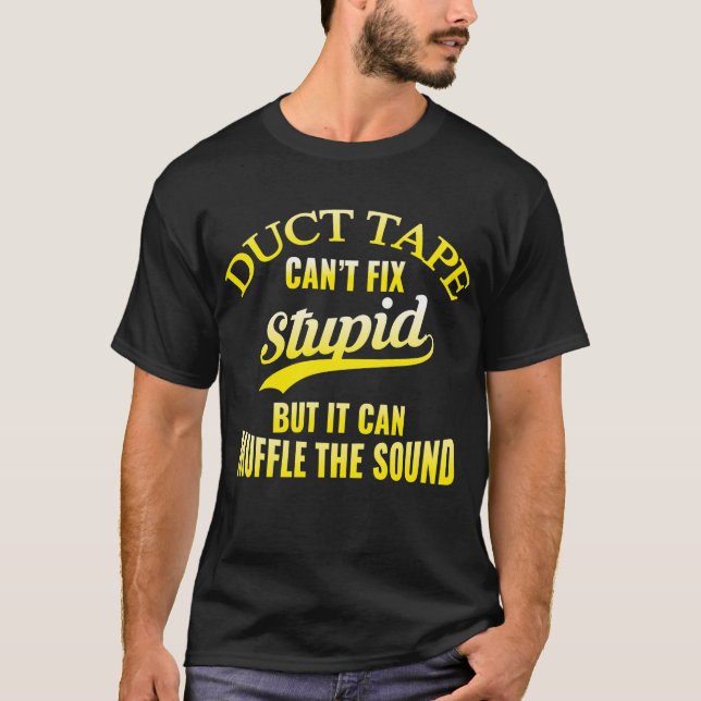 Kanalen tejpar kan inte fixa dumt, men den kan t shirt (Framsida)