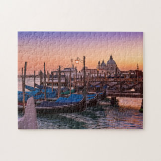 Kanalen Venedig Pussel