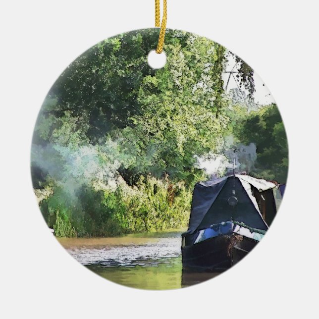 KANALER JULGRANSPRYDNAD KERAMIK (Framsidan)