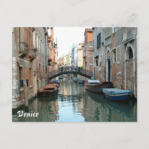 Kanaler till Venedig Vykort