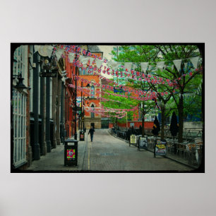 Kanalgata, Manchester Poster