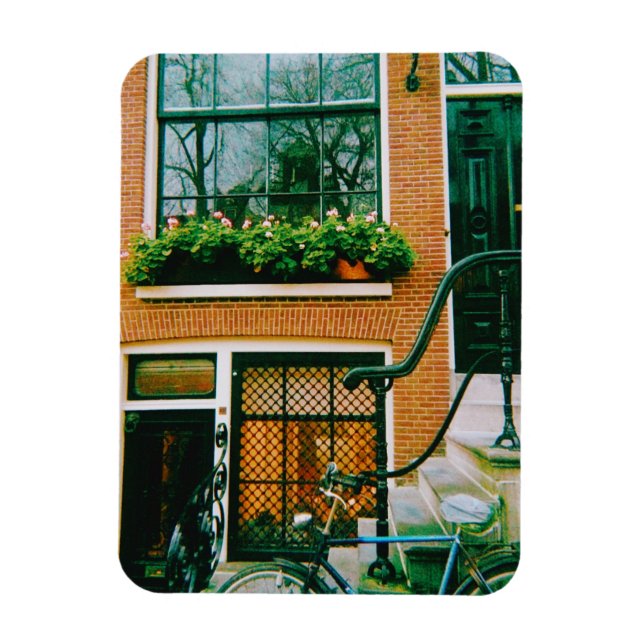 Kanalhus i Amsterdam Magnet (Vertikal)