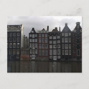 Kanalhus i Amsterdam Vykort