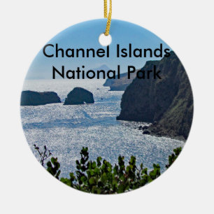 Kanalisera önationalparkprydnaden julgransprydnad keramik