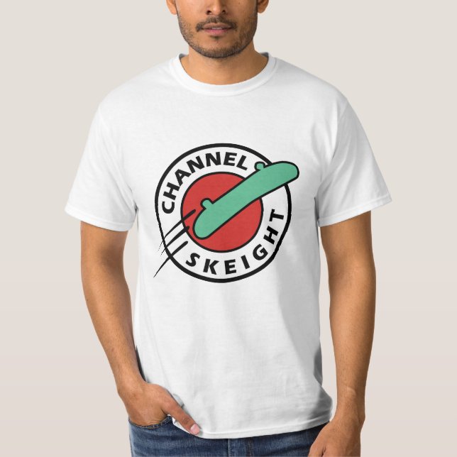 Kanalisera Skeight den uttryckliga skjortan T Shirt (Framsida)