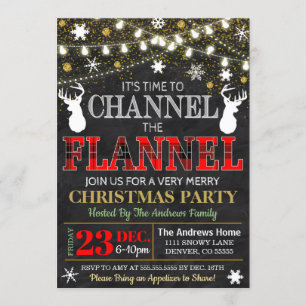 Kanalkanal: Flananals julinbjudan Inbjudningar