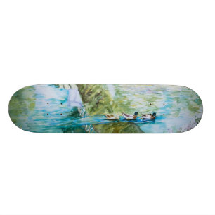 Kanalkorsning Old School Skateboard Bräda 18 Cm
