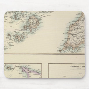Kanalöarna, Scilly Islands och Isle of Man Musmatta