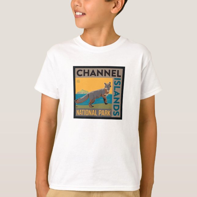 Kanalöarnas nationalpark | Fox T Shirt (Framsida)
