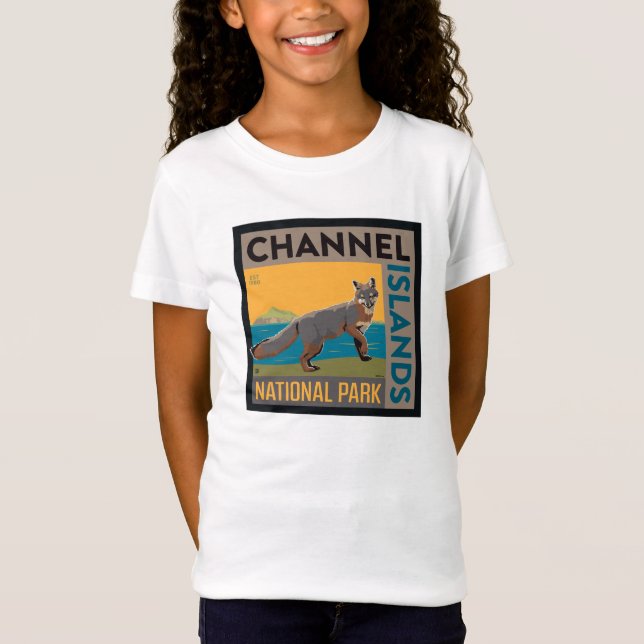 Kanalöarnas nationalpark | Fox T Shirt (Framsida)