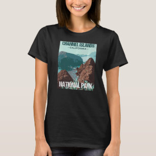 Kanalöarnas nationalpark Kalifornien Poster T Shirt