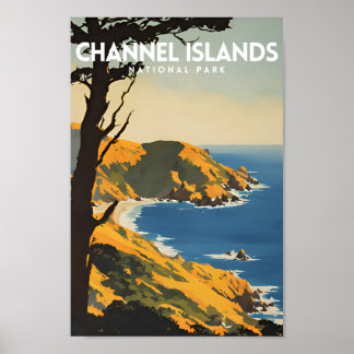 Kanalöarnas nationalpark poster