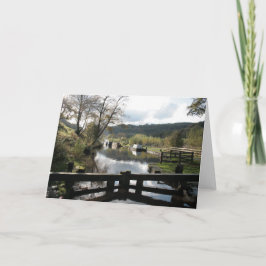 Kanaltemat kort. Tom för ditt eget meddelande. Kort