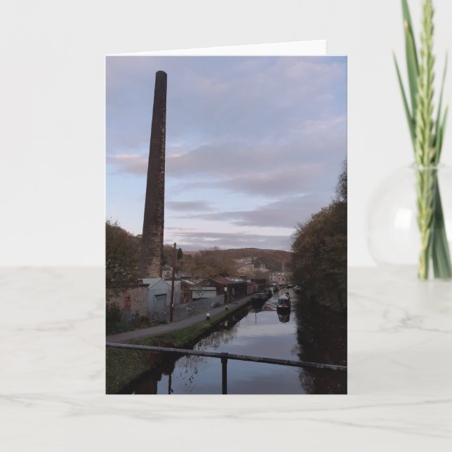 Kanaltemat kort. Tom för ditt eget meddelande. Kort (Framsida)