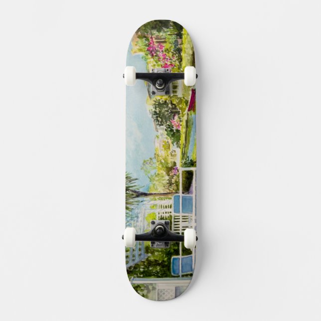 Kanaluteplats Skateboard Bräda 21,5 Cm (Framsida)