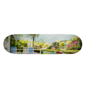Kanaluteplats Skateboard Bräda 21,5 Cm