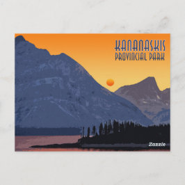 Kananaskis, Alberta. Kanada Vykort