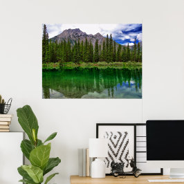 Kananaskis Tystnad Inramad Utskrift Poster