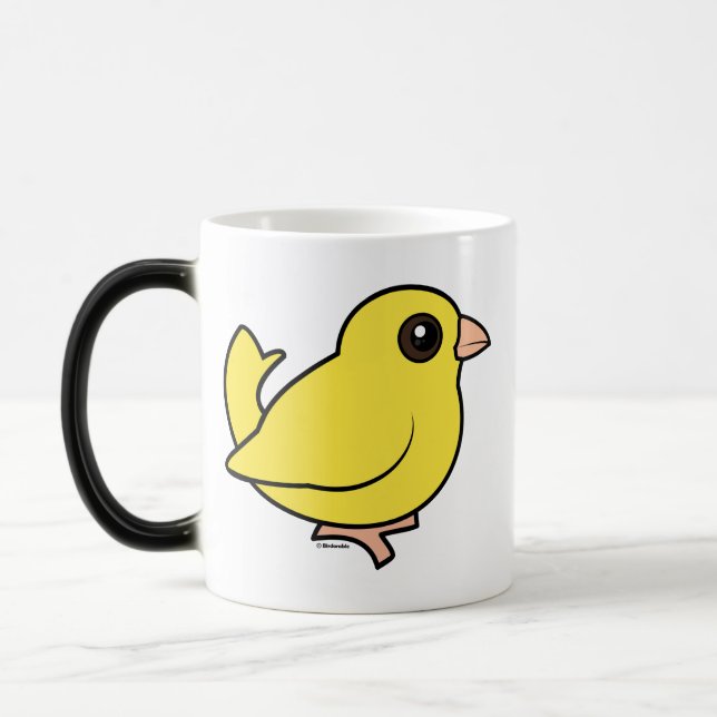 Kanariefågel Magisk Mugg (Vänster)