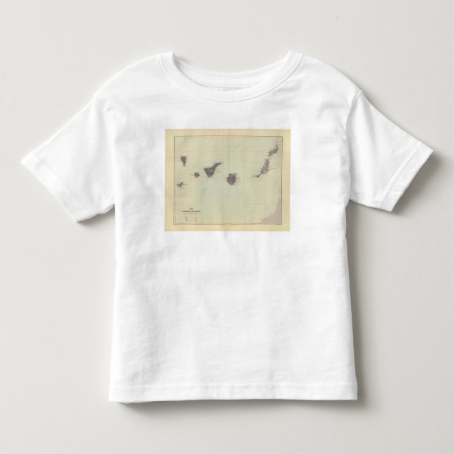 Kanariefågelöar Tee (Framsida)