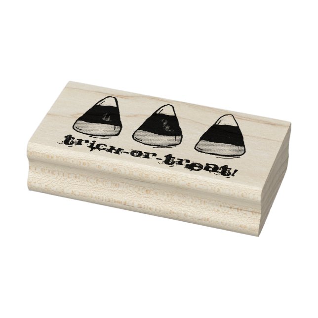 Kanarieöarna bus eller godis Happy halloween Candy Stämpel (Stämpel)