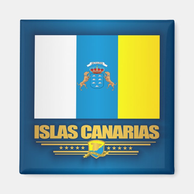 Kanarieöarna (Kanarieöarna) Magnet (Framsidan)