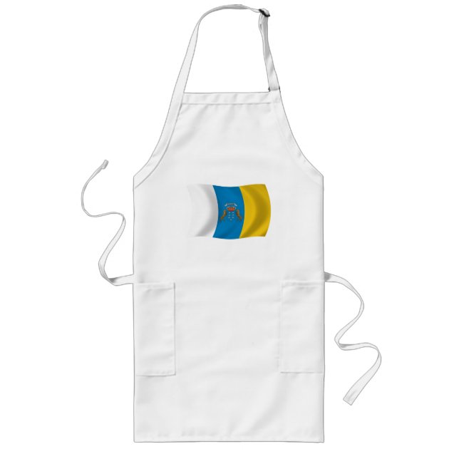 Kanarieöarnas flagga Förkläde (Framsidan)