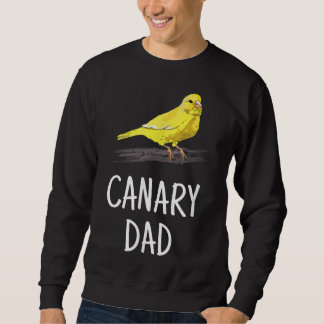 Kanarieöarnas gåva av Pet Bird Canary Älskare till Lång Ärmad Tröja