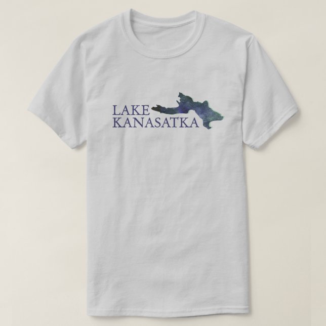 Kanasatka, NH Sjöar-regionen, New Hampshire T Shirt (Design framsida)