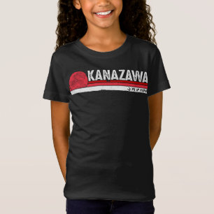 Kanazawa Japan Vintage Retro Design för Japan Kärl T Shirt