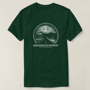 Kancamagus Highway New Hampshire Forest T Shirt