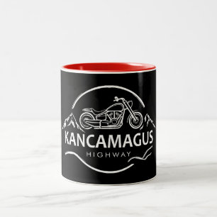 Kancamagus Highway New Hampshire Motorcykel Två-Tonad Mugg